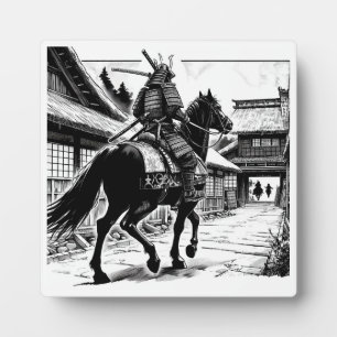Plaque Photo Epic Samurai Rider Manga Art Imprimer