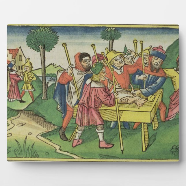 Plaque Photo Exode 12 La Première Pâque, de la 'Nuremberg (Devant)