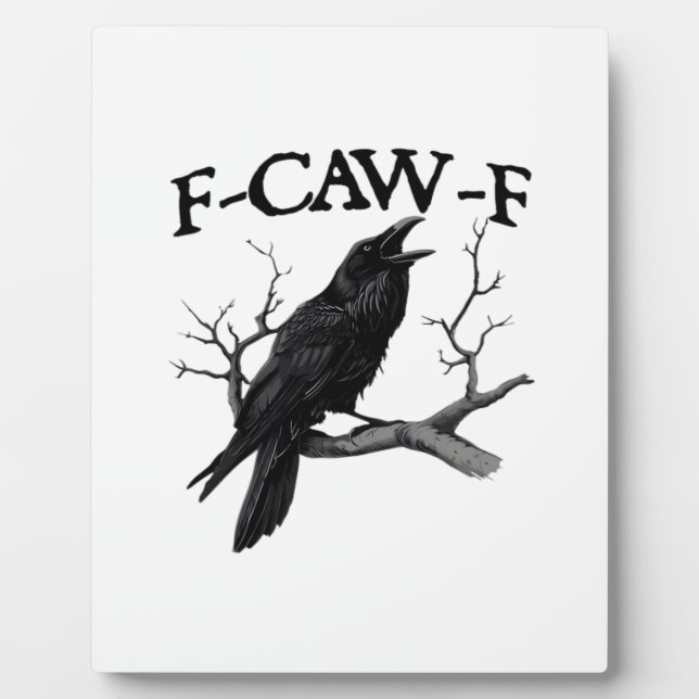 Plaque Photo F Caw F Graphique Vintage Classique (Devant)
