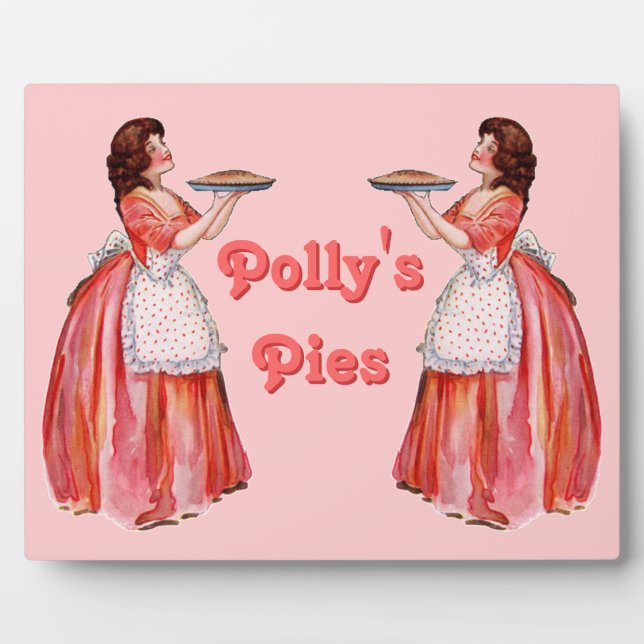 Plaque Photo Fabricant à secteurs vintage (Devant)