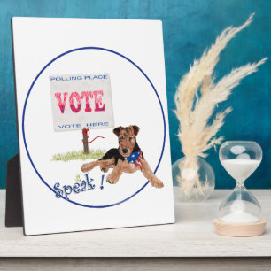 Plaque Photo Faire sortir le VOTE
