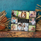 Famille 8 Photo Collage noir