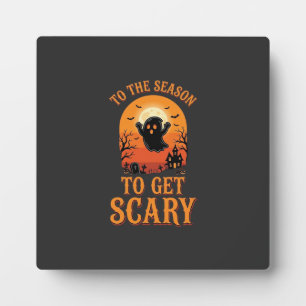 Plaque Photo Fantôme d'Halloween pour la saison pour faire peur