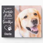 Favori Hello Hardest au revoir Photo Pet Memorial