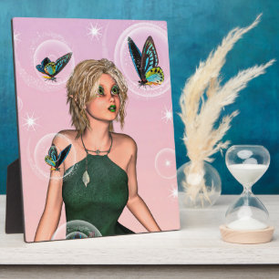 Plaque Photo Fée mignonne