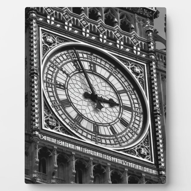 Plaque Photo Fermer Big Ben Horloge Tour Voyage Europe (Devant)