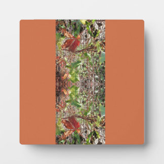Plaque Photo Feuille photo automne