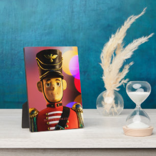 Plaque Photo figurine de soldat de jouets de Noël SlipperyJoe g