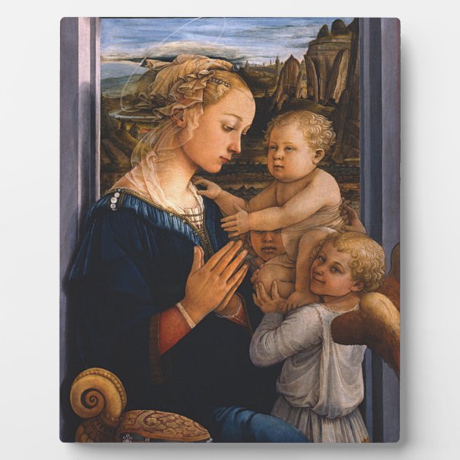 Plaque Photo Filippo Lippi (Devant)