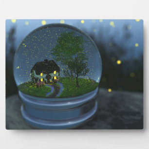 Plaque photo Firefly Globe