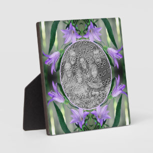 Plaque Photo Fleurs Lys Violettes Délicieuses Ajoutez Votre Pho