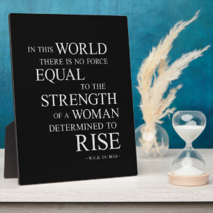 Plaque Photo Force De La Femme Citation Motivationnelle Inspira
