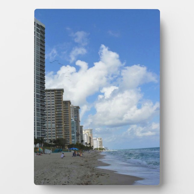 Plaque Photo Fort Lauderdale, Floride (Devant)