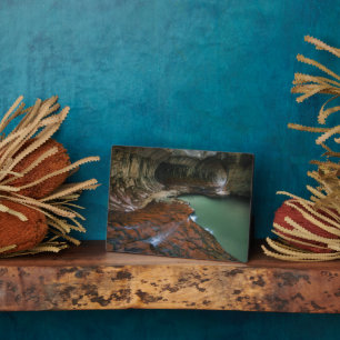 Plaque Photo Fourche gauche Parc national de Zion, Utah