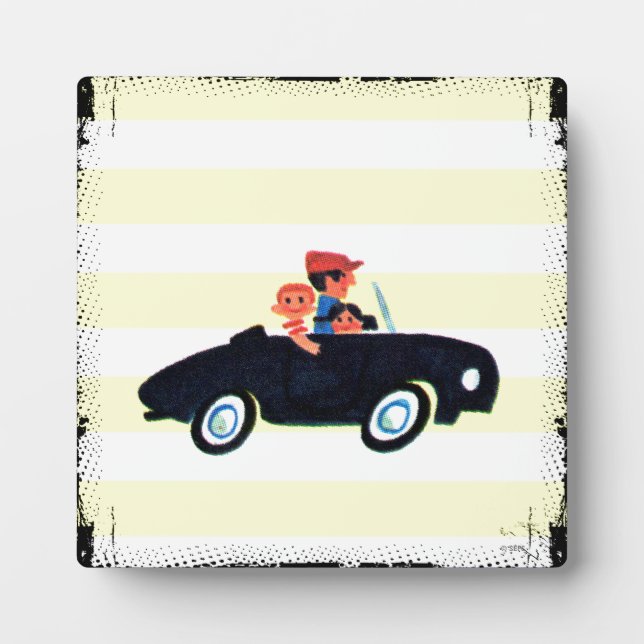 Plaque Photo Frapper la route ouverte 3 (Devant)