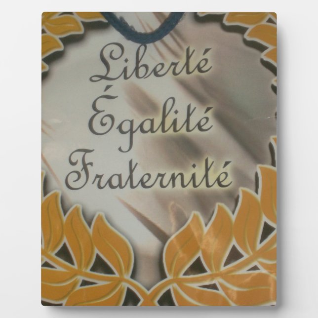 Plaque Photo Fraternité pour l'égalité de liberté.png (Devant)
