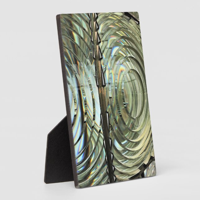 Plaque Photo Frensel Lens, cape Blanco Lighthouse, Oregon Coast (Côté)