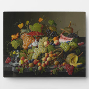 Plaque Photo Fruit abondant, 1858 (huile sur toile)