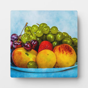 Plaque Photo Fruits d'été
