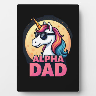 Plaque Photo Funny Unicorn Dad Laufey Men Father's Day Christma