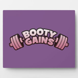 Plaque Photo Gains de bottes - Exercice de motivation pour la n