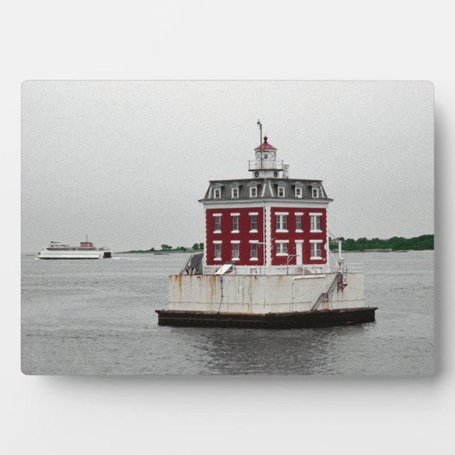 Plaque Photo Gardien du port (Devant)