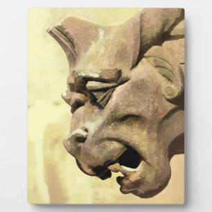 PLAQUE PHOTO GARGOYLES