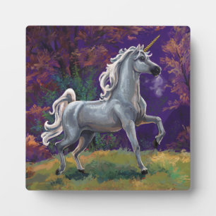 Plaque Photo Glade Unicorn