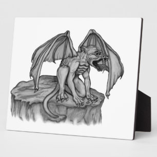 Plaque Photo Golem Gargoyle