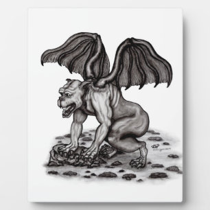 Plaque Photo Golem Gargoyle