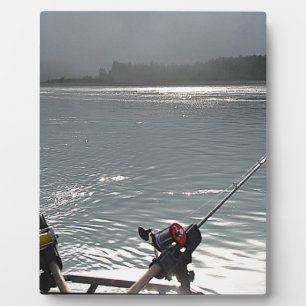 Plaque Photo Gone Fishing No Work Today