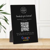 Google Avis de commerce Lien de notation QR Code n