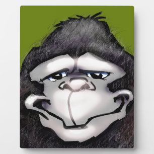 Plaque Photo Gorilla