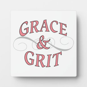 Plaque Photo Grace & Grit pour la dame dure