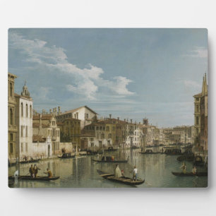 Plaque Photo Grand Canal from Palazzo Flangini to Palazzo Bembo