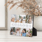 "Grand-mère" Petits-enfants Noms 7 Photo Collage