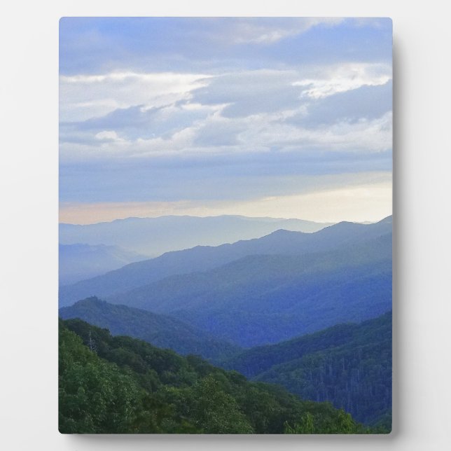 Plaque Photo Great Smoky Mountains (Devant)