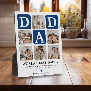 Plaque Photo Grille multiphoto moderne mignon cadeau DAD