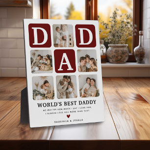 Plaque Photo Grille multiphoto moderne mignon cadeau DAD