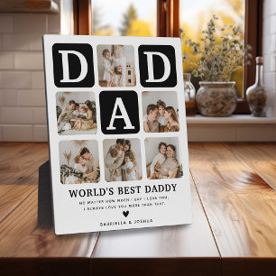 Plaque Photo Grille multiphoto moderne mignon cadeau DAD