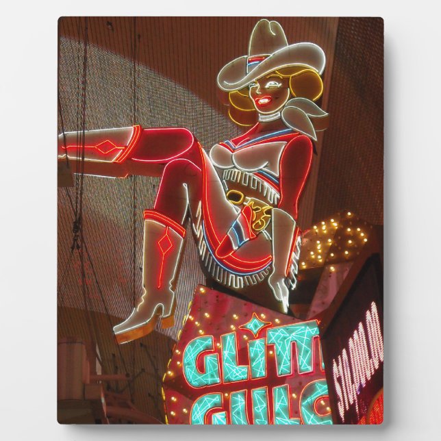 Plaque Photo Gulch Parties scintillant Las Vegas (Devant)