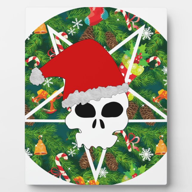 Plaque Photo hail père Noël (Devant)