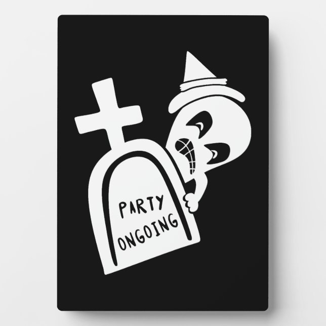 Plaque Photo Halloween (Devant)