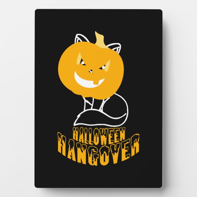 Plaque Photo Halloween Hangover (Devant)