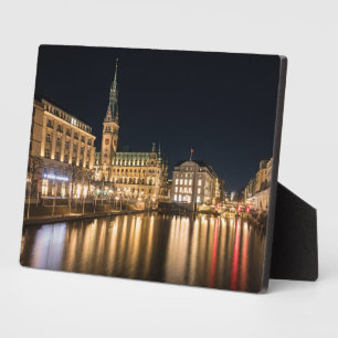 Plaque Photo Hambourg Allemagne