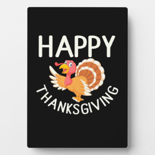 Plaque Photo Happy Thanksgiving
