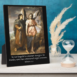 Plaque Photo Hébreux 13:2