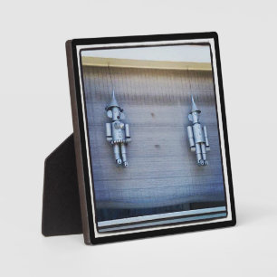 Plaque Photo Homme Tin & Femme Tin