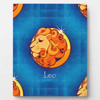 Plaque Photo horoscope leo