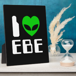 Plaque Photo I Alien Heart EBE